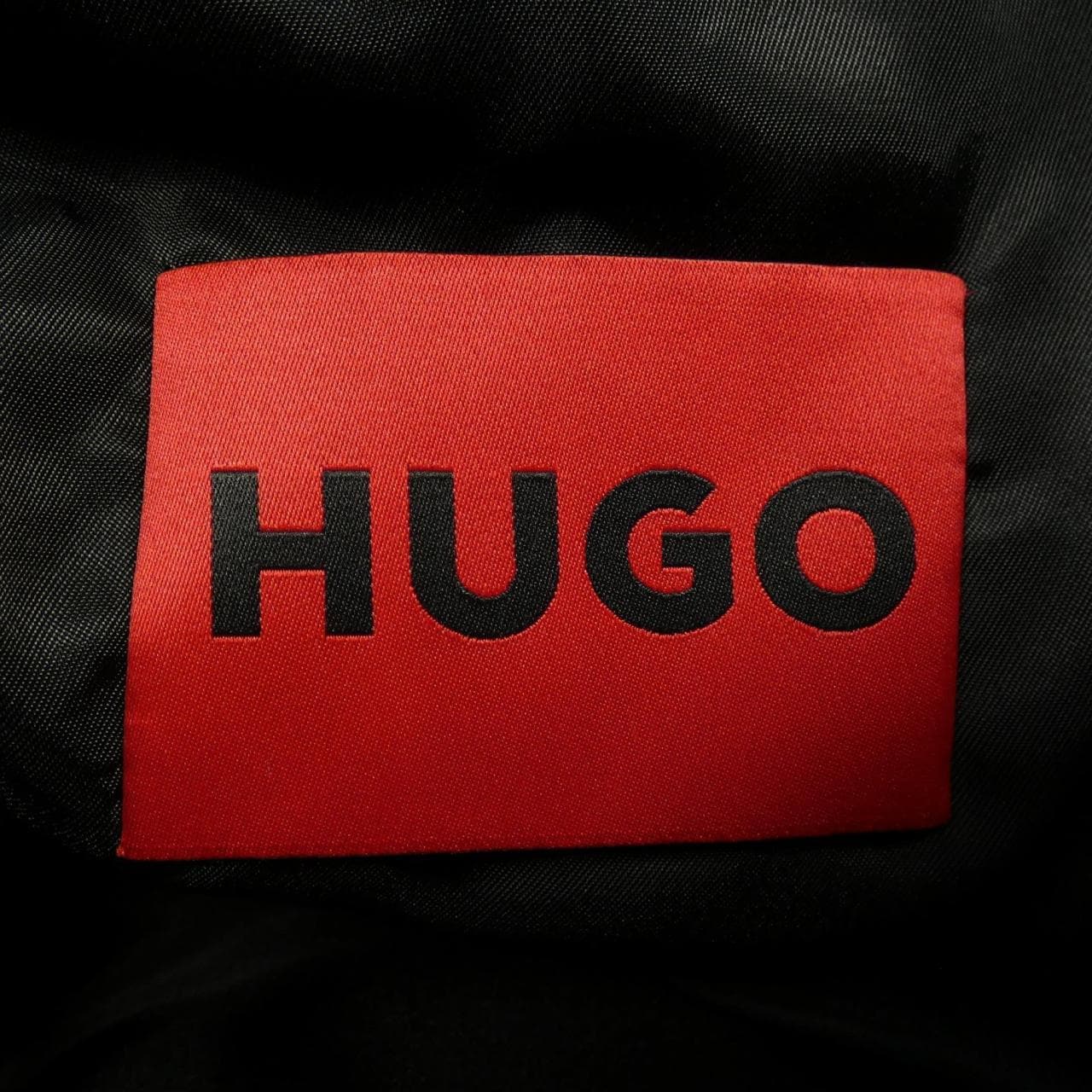 ヒューゴ HUGO レザーライダースジャケット