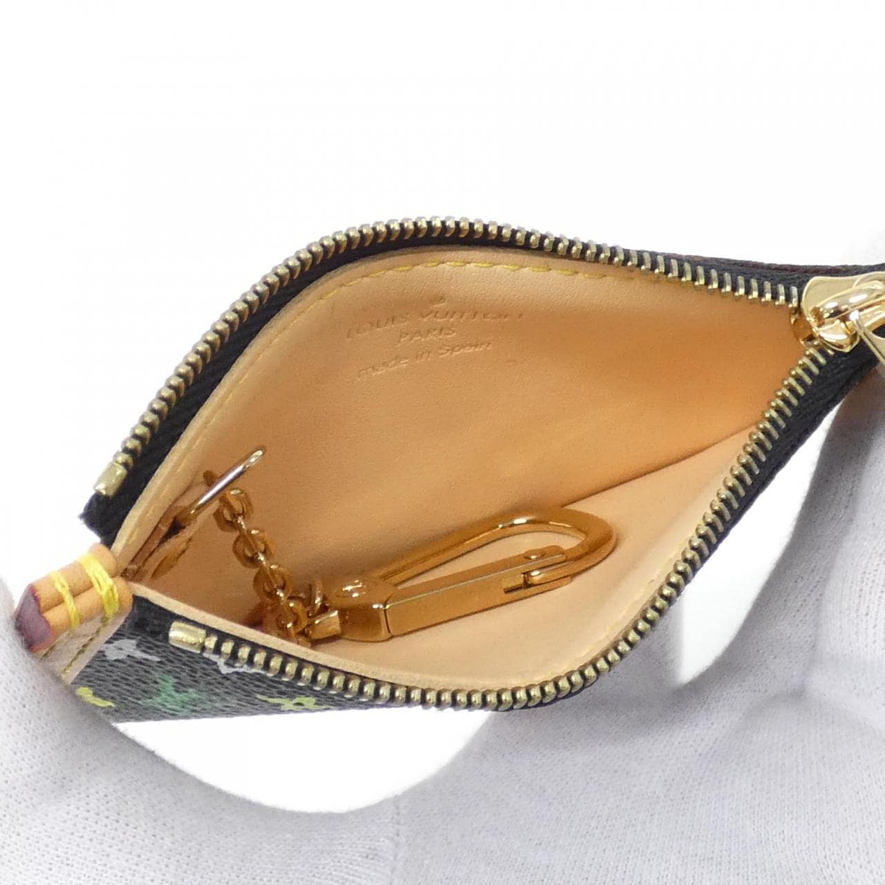 ルイヴィトン マルチカラー ポシェット クレ M92654 コイン＆キーケース