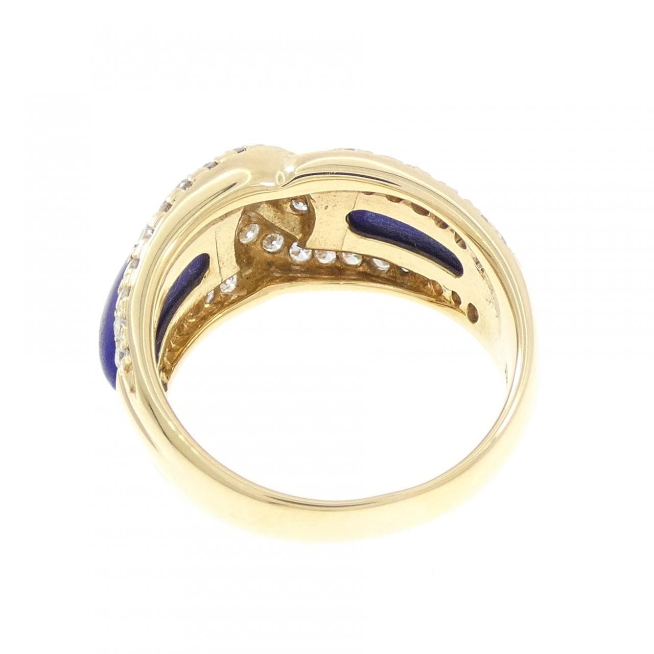 K18YG ラピスラズリ リング