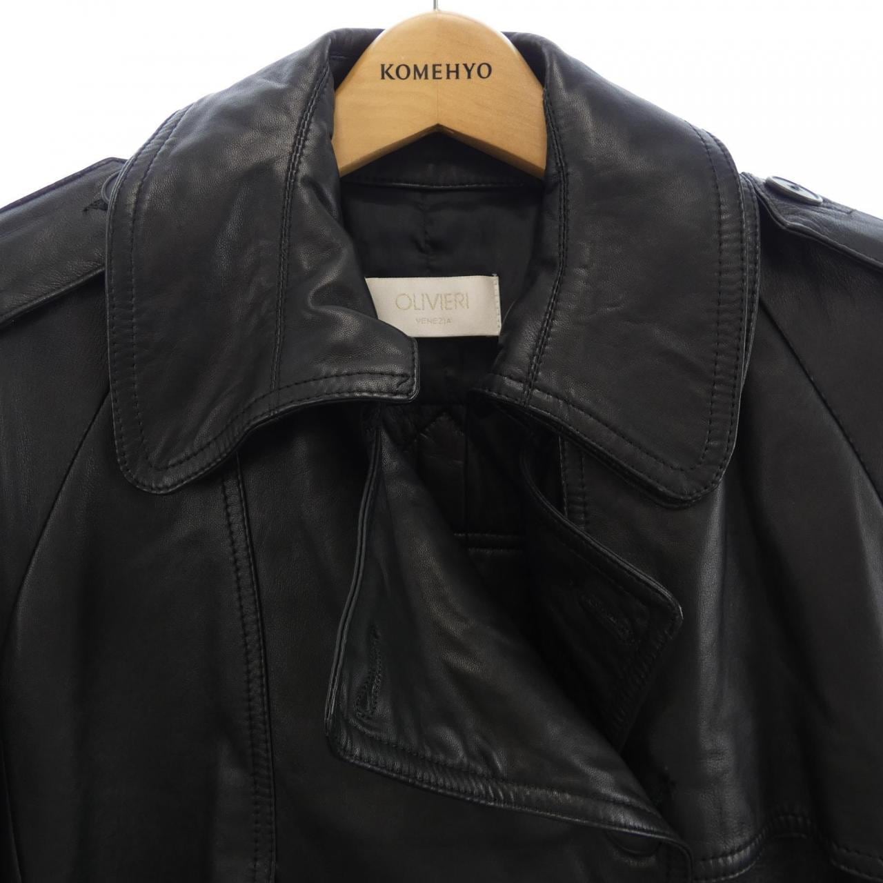 OLIVIERI レザーコート