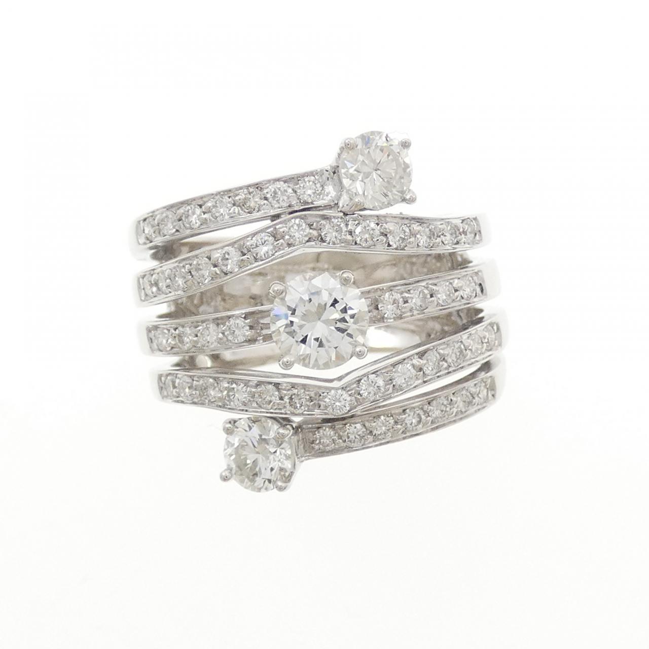 ポンテヴェキオ ダイヤモンド リング 1.613CT