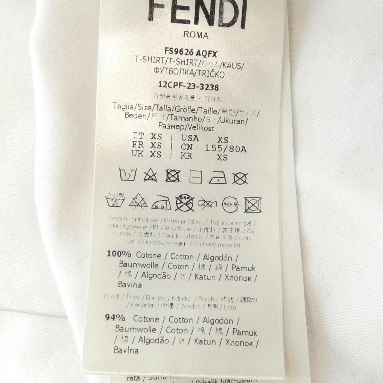 フェンディ FENDI POKEMON ポケモン FS9626 AQFX Tシャツ