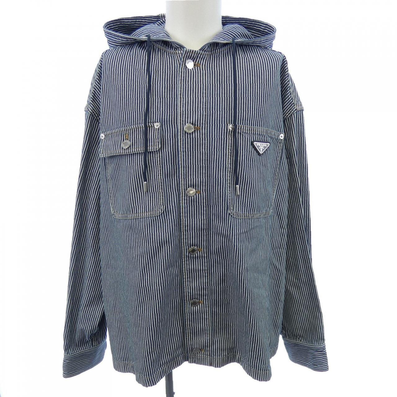 プラダ PRADA トライアングルロゴ GEC106 SOOO 154N ジャケット