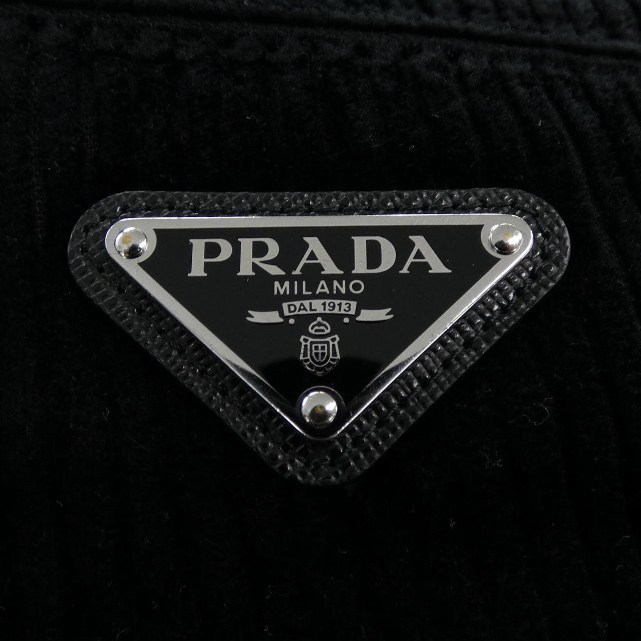 プラダ PRADA ピンウェールコーデュロイパンツ トライアングルロゴ SPH313 S232 13YO パンツ