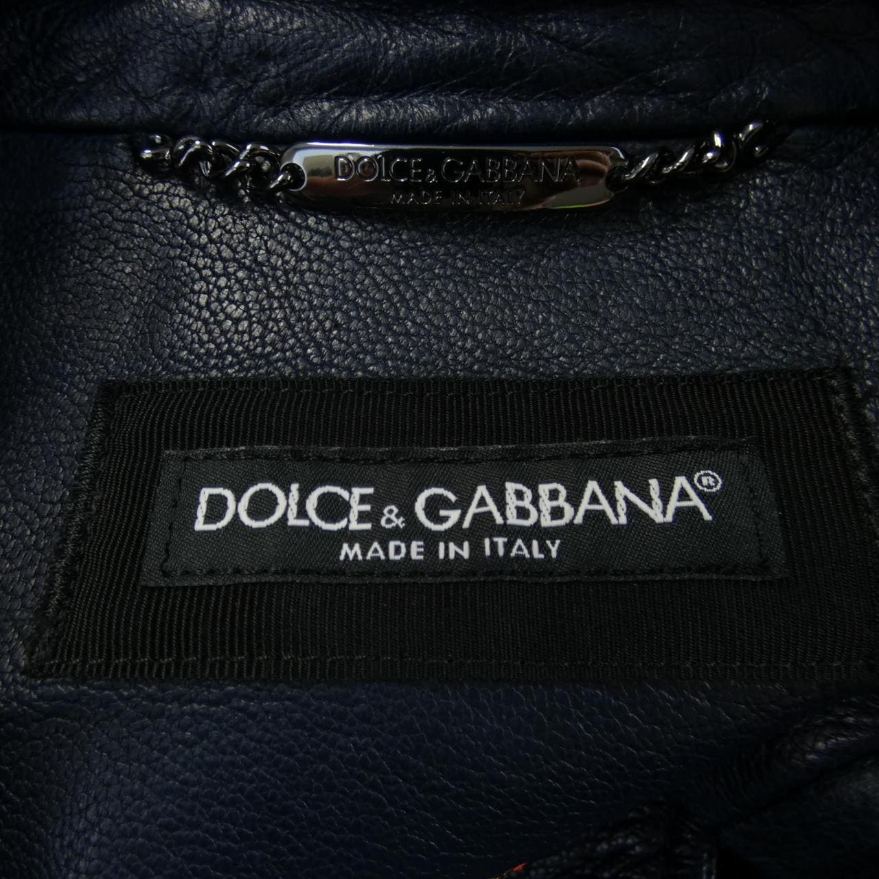 ドルチェアンドガッバーナ DOLCE&GABBANA レザーライダースジャケット