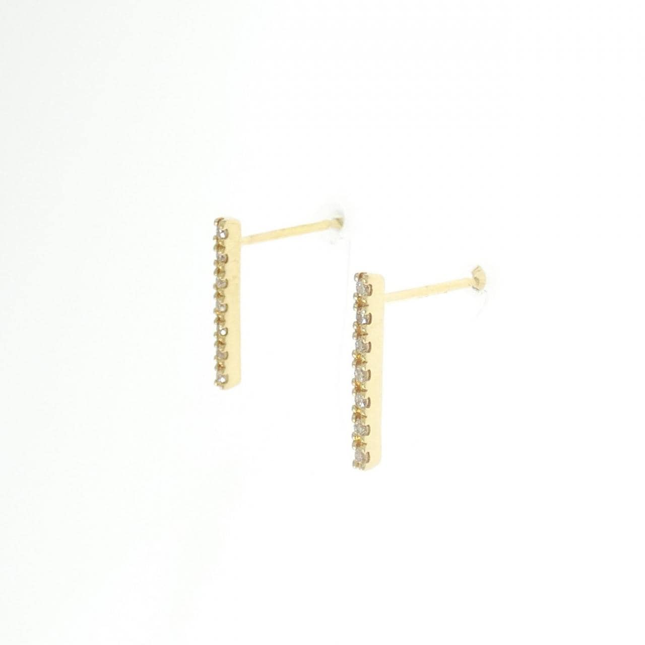 4゜C ダイヤモンド ピアス