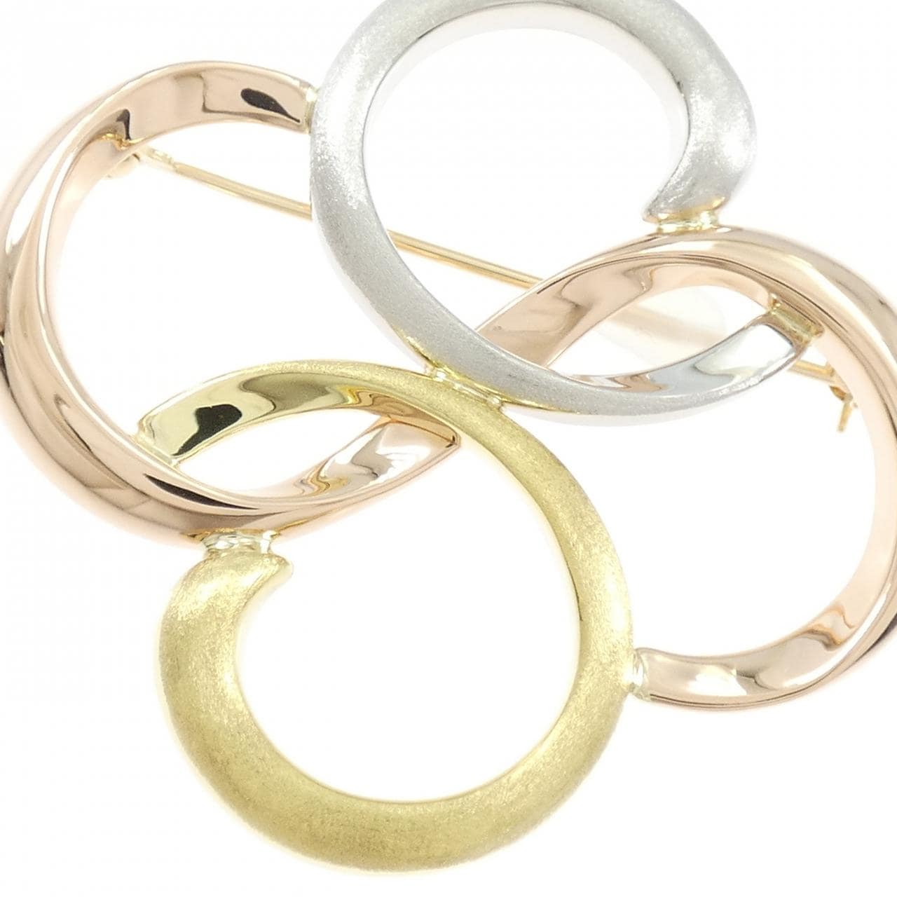 K18YG/PT900/K18PG ブローチ