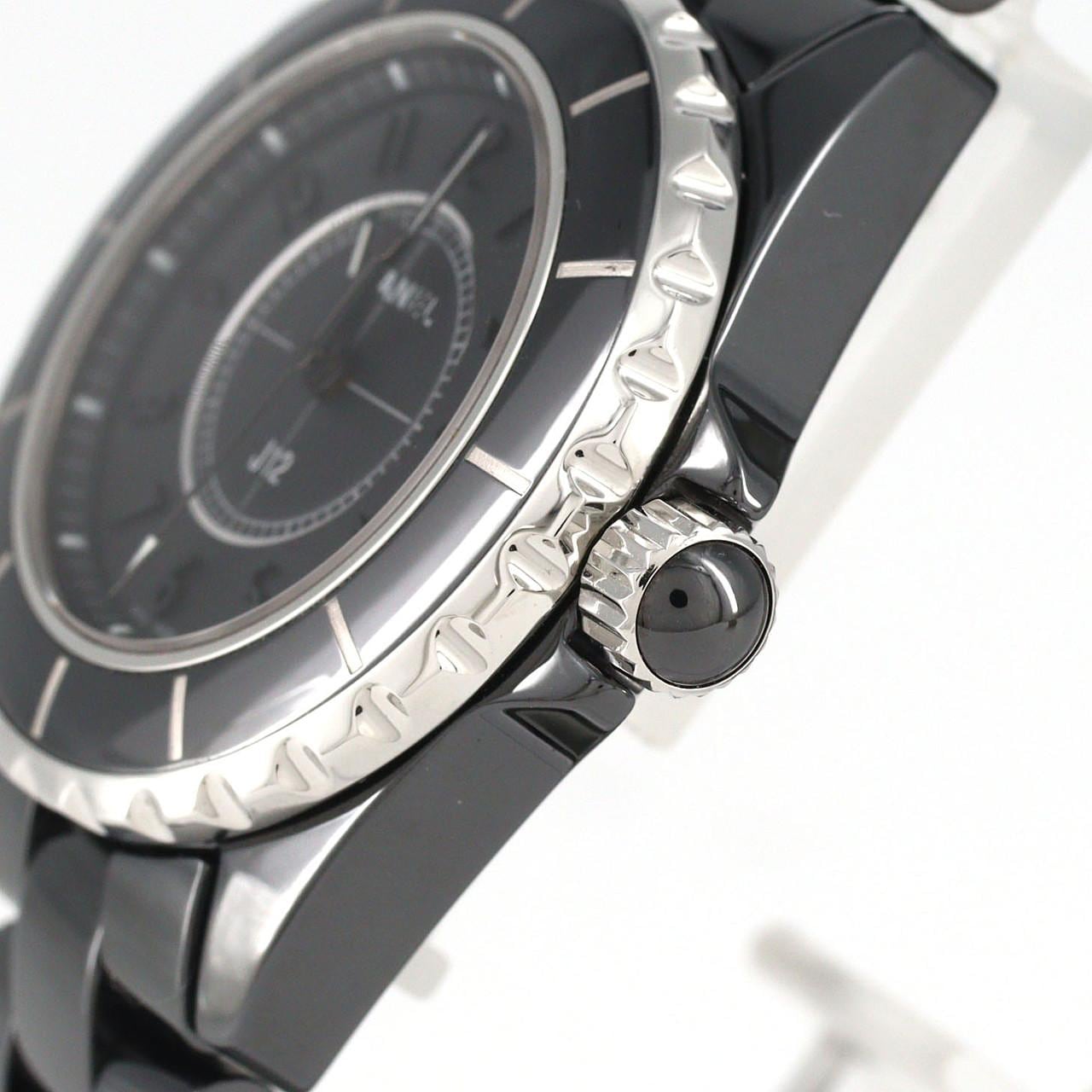 シャネル J12インテンスブラック33mmセラミック H3828 セラミック クォーツ