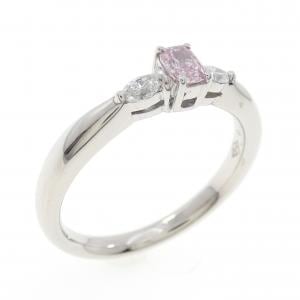 PT900 ダイヤモンド リング 0.178CT FP SI2 ファンシーカット