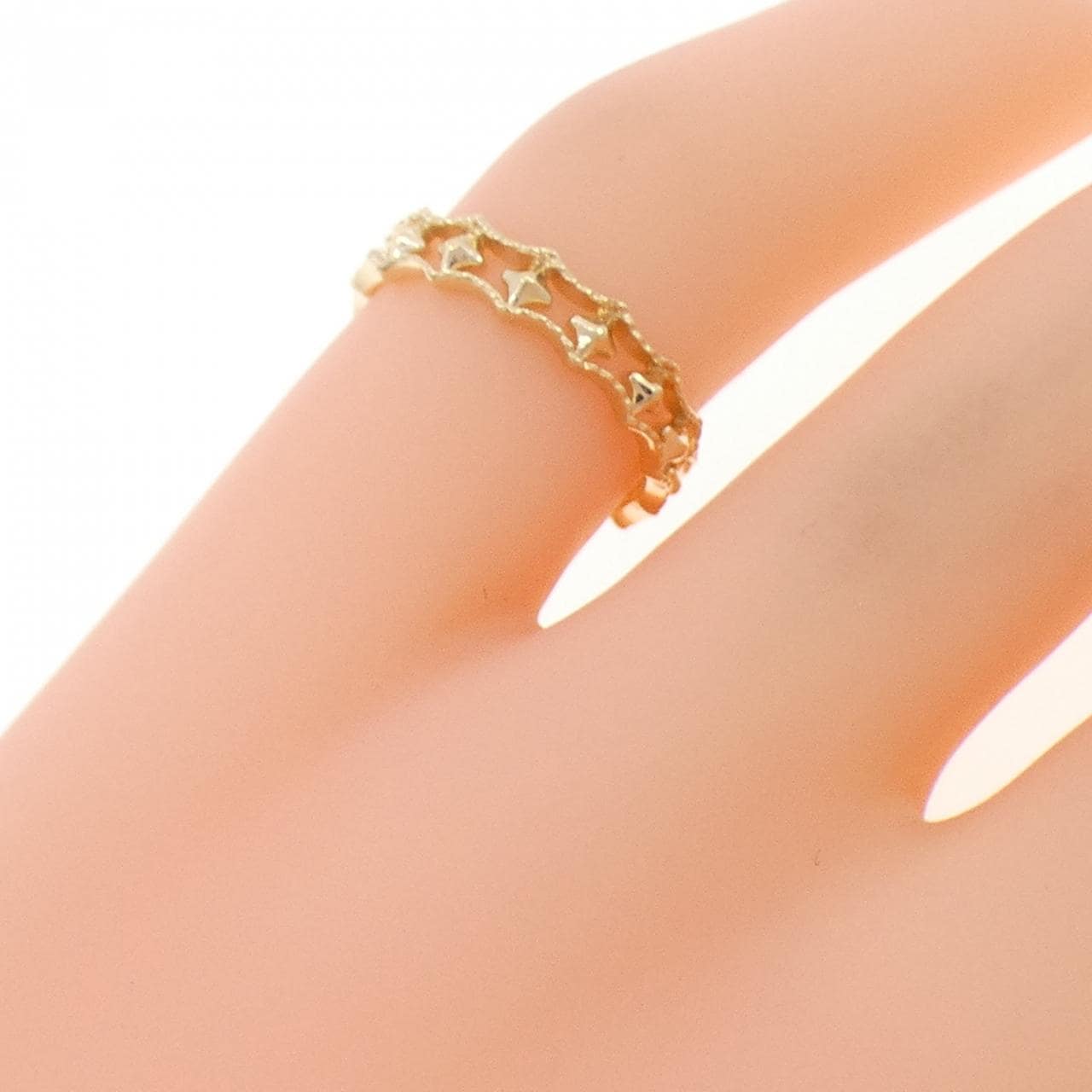 エテ K10YG ピンキーリング