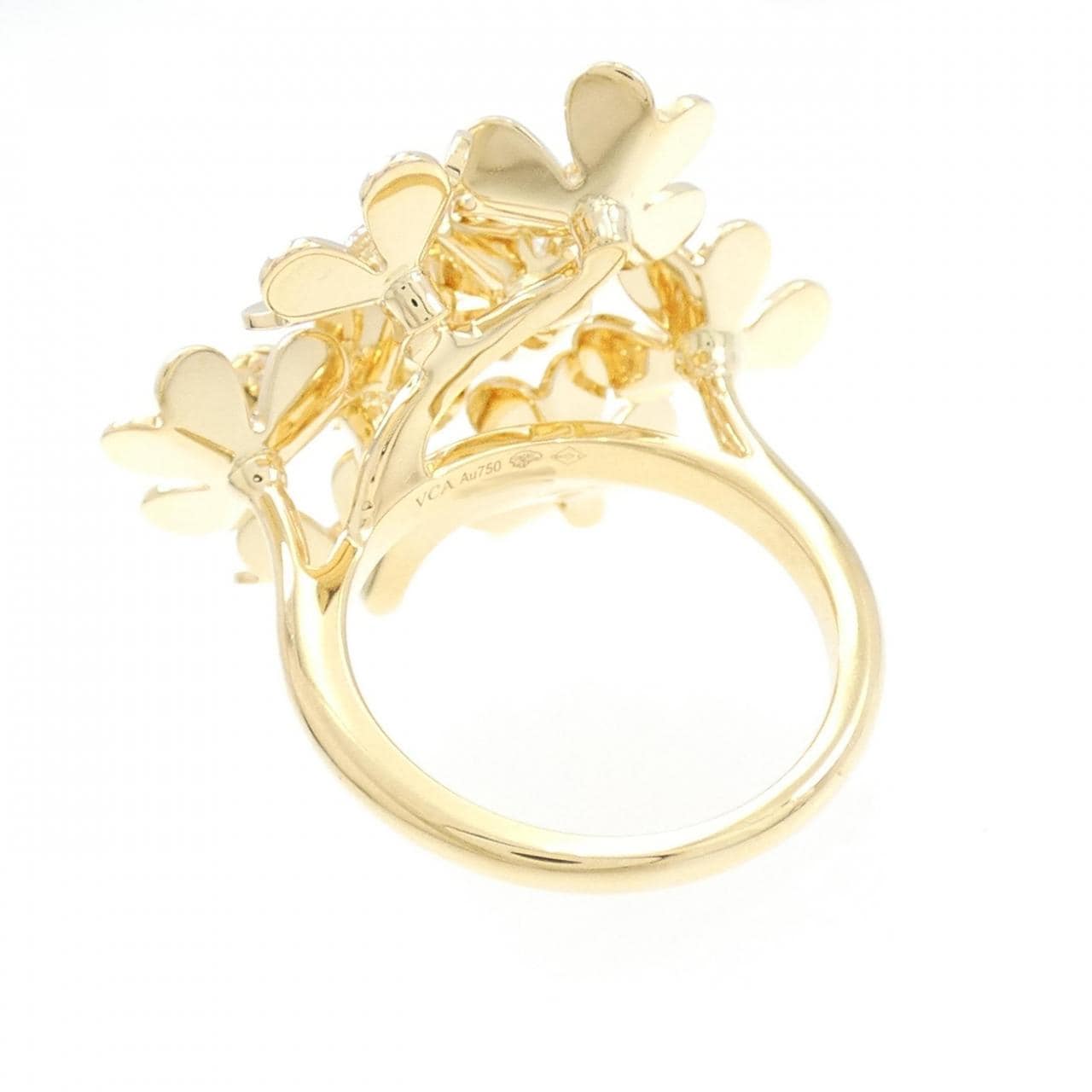 Van Cleef & Arpels Frivole Ring 8 Flower Ring