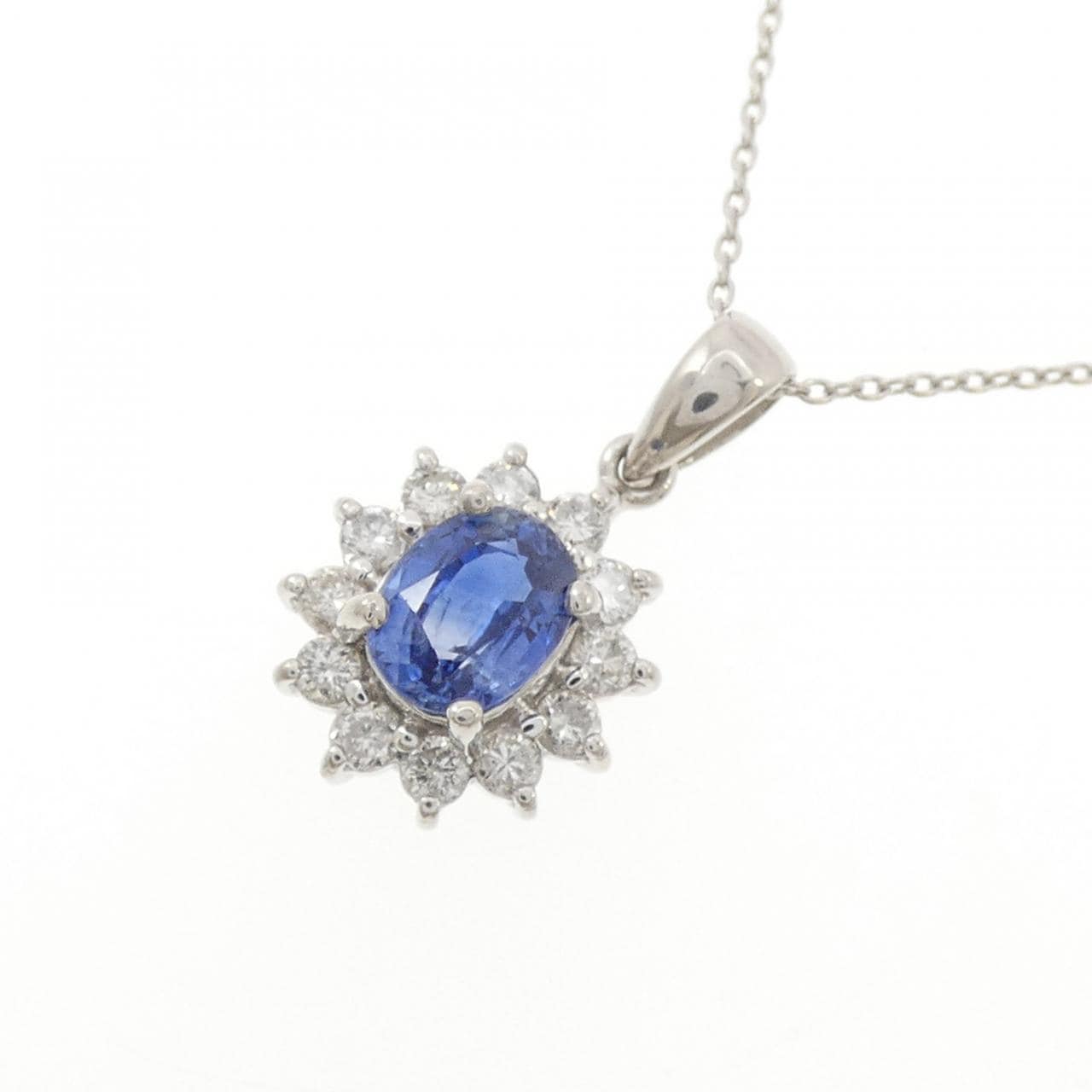 PT900/PT850 サファイヤ ネックレス 1.08CT