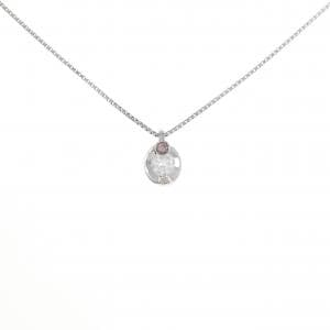 PT900/PT850 ピンクダイヤモンド ネックレス 0.02CT