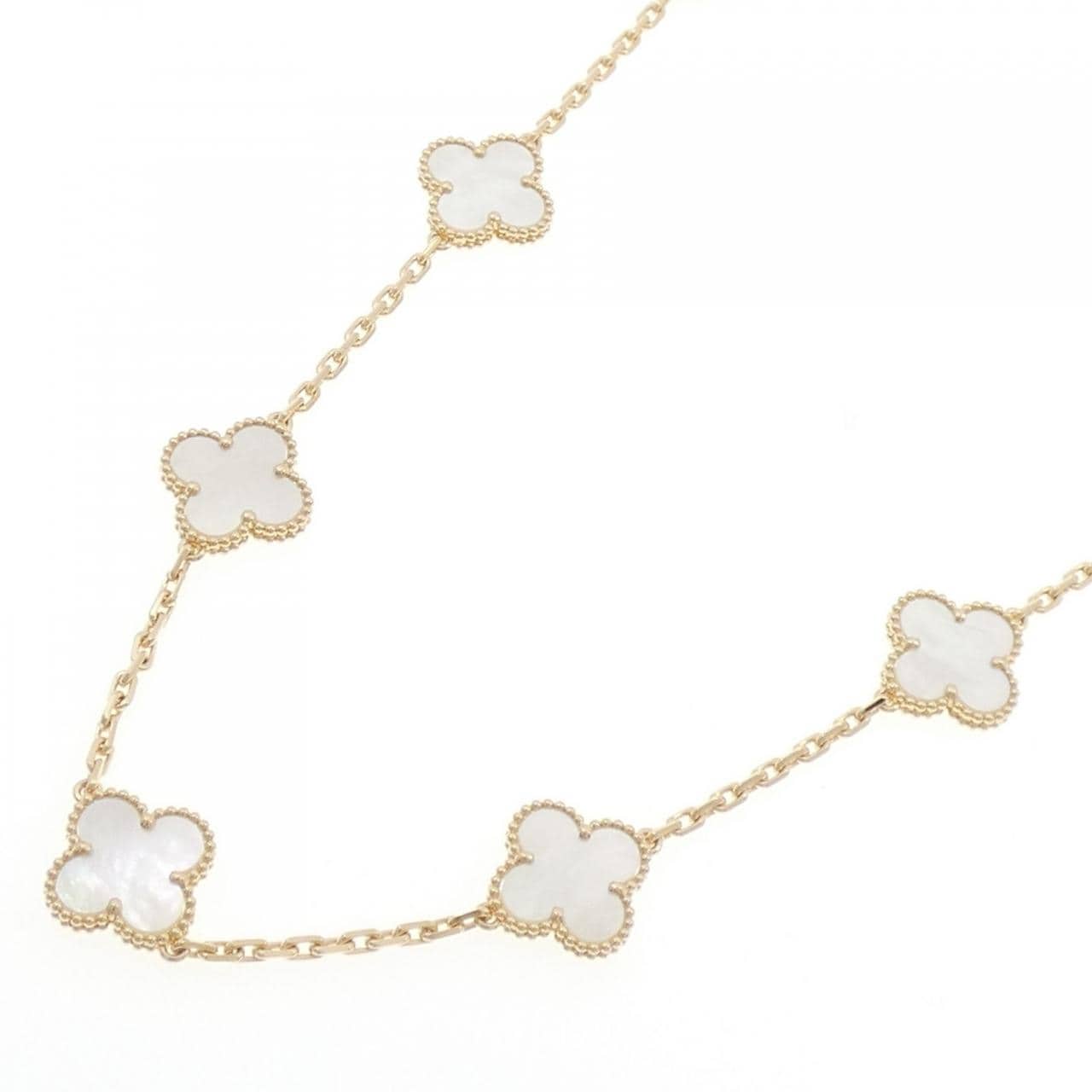 ヴァンクリーフ&アーペル ヴィンテージアルハンブラ 10モチーフ ネックレス