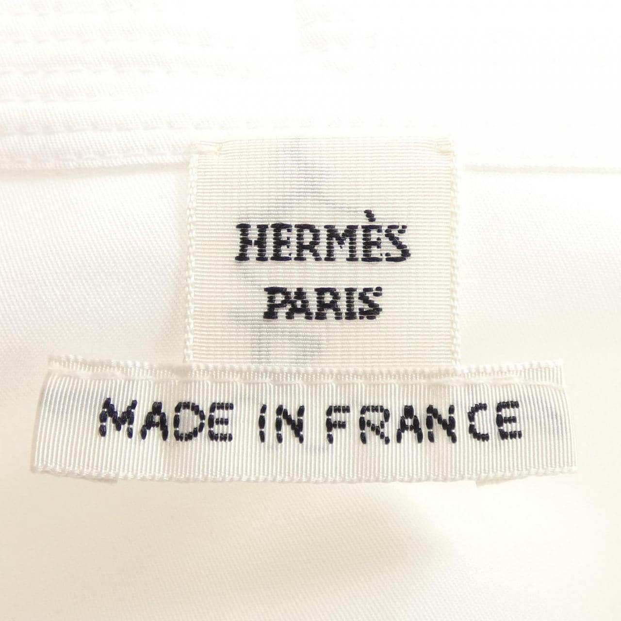 エルメス HERMES マザーオブパールボタン 3H0633DV ワンピース