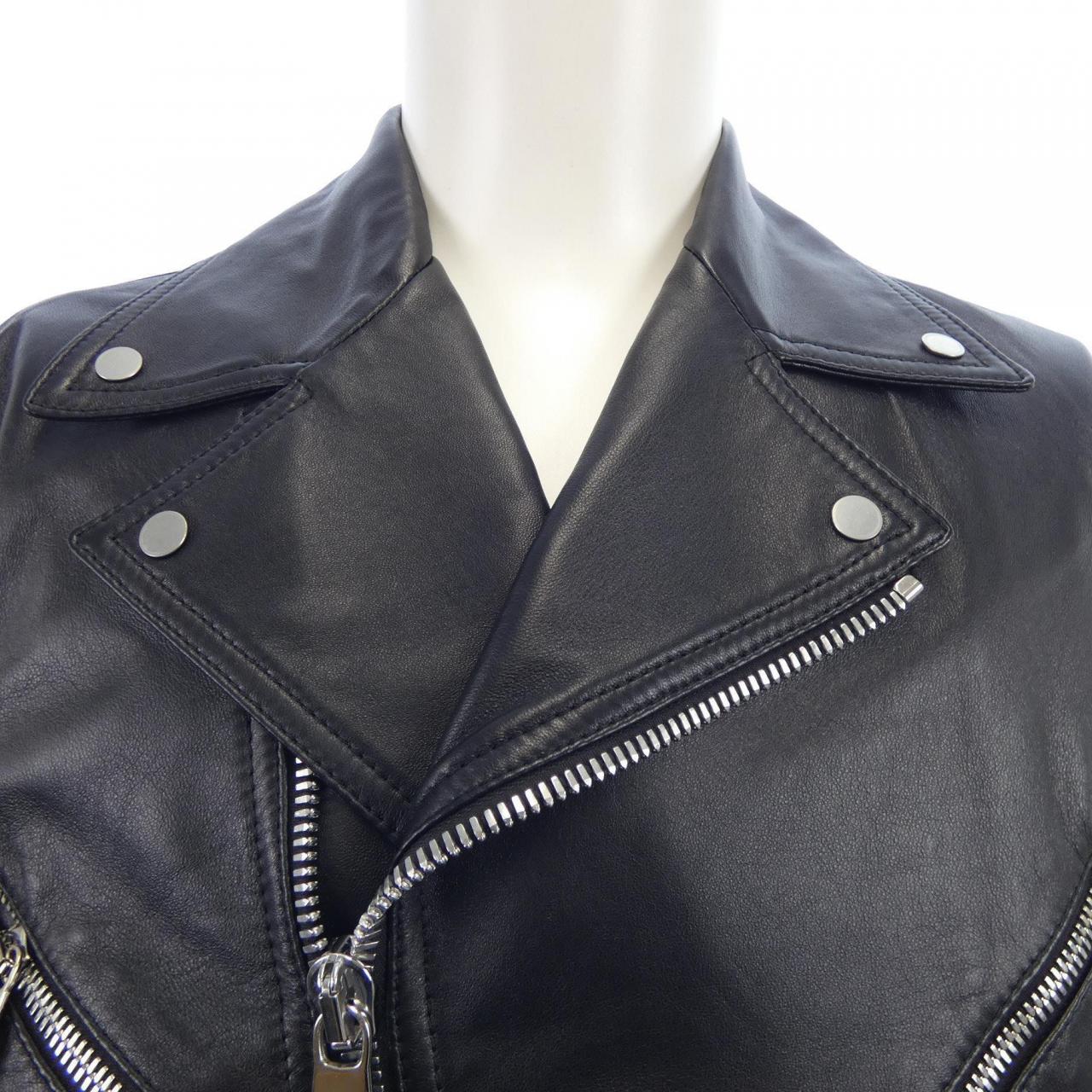 ニールバレット Neil Barrett PBPE577 レザーライダースジャケット