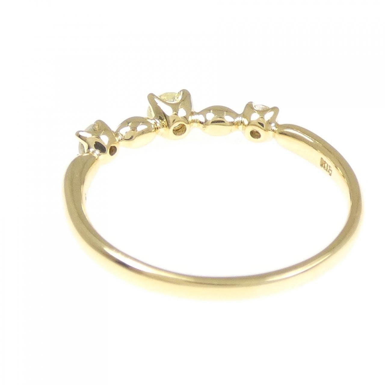 K18YG ダイヤモンド リング 0.26CT