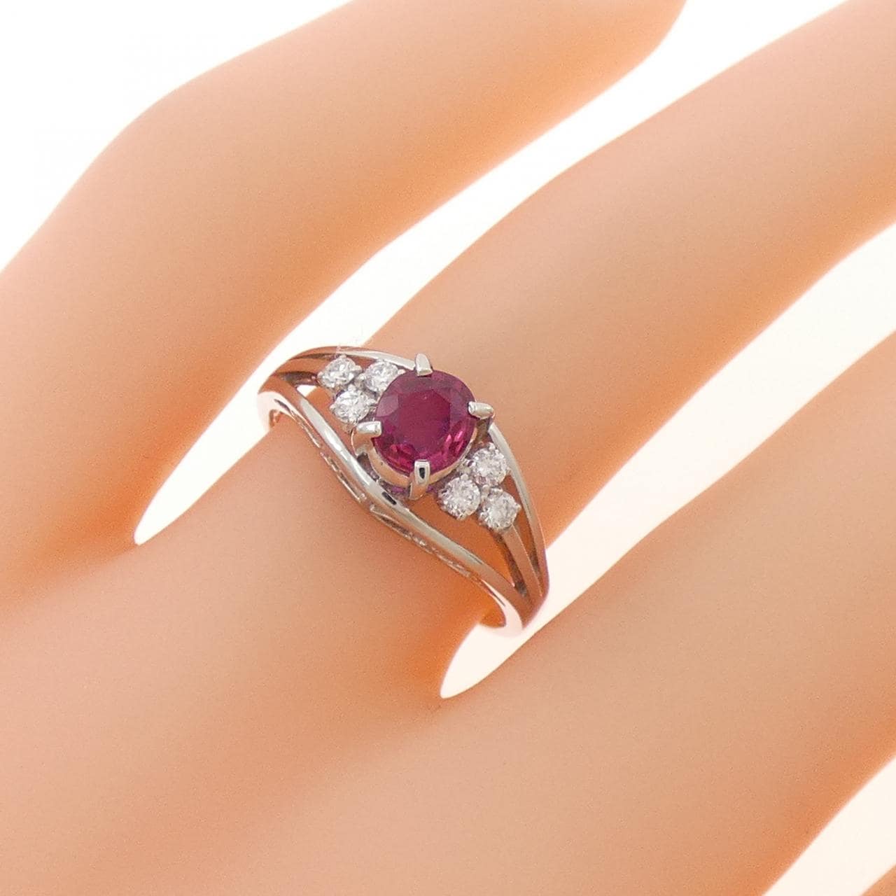 ミキモト ルビー リング 0.60CT