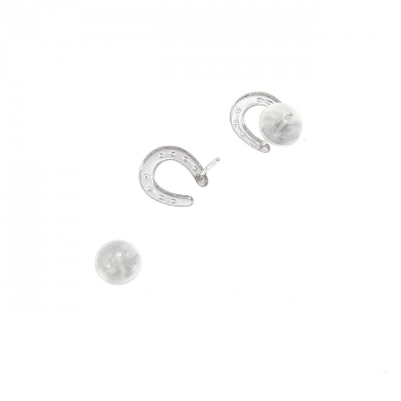 K14WG ホースシュー ピアス