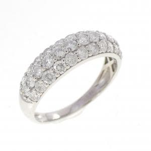PT900 パヴェ ダイヤモンド リング 1.00CT