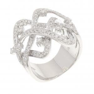 K18WG ダイヤモンド リング 1.10CT