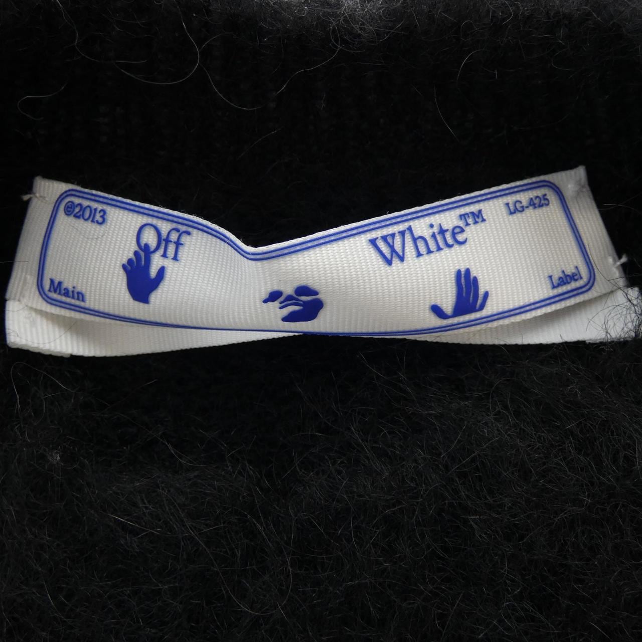 OFF-WHITE-WHITE 针织衫