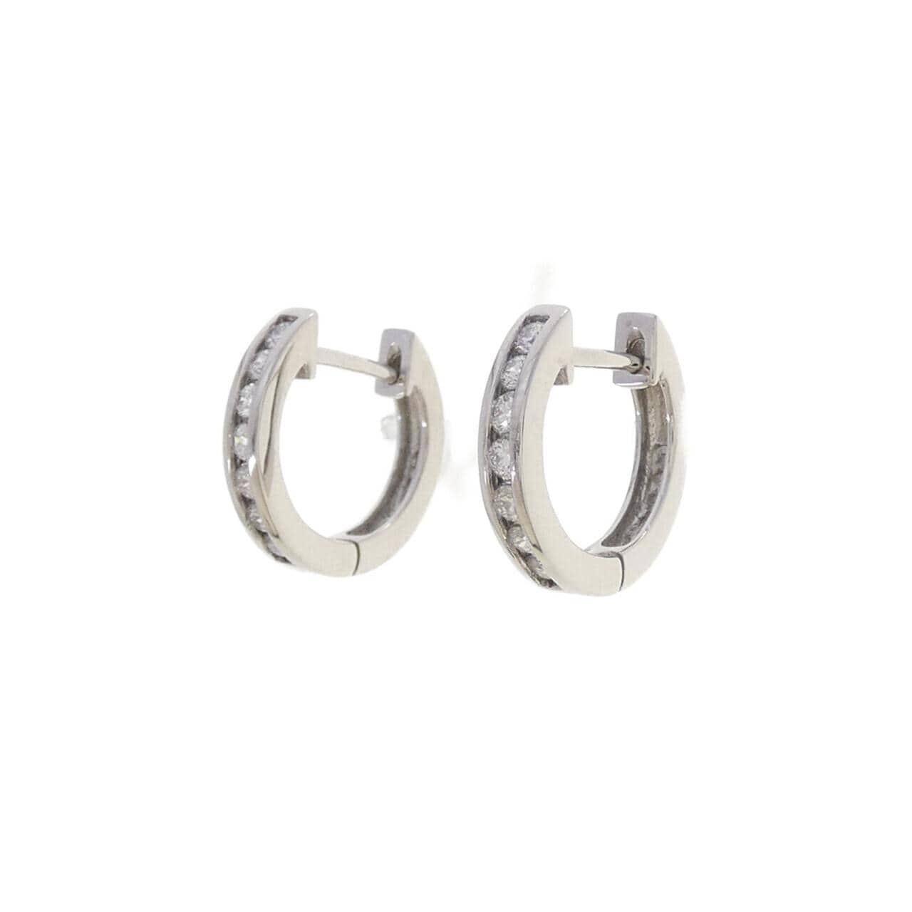PT900 ダイヤモンド ピアス 0.18CT