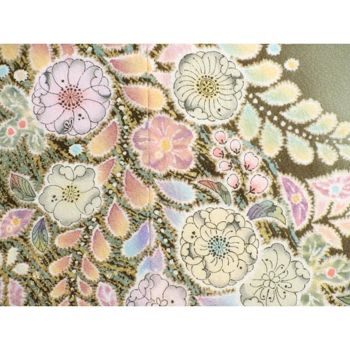 【未使用品】訪問着　【翠山工房】　きもの・長襦袢　２点セット