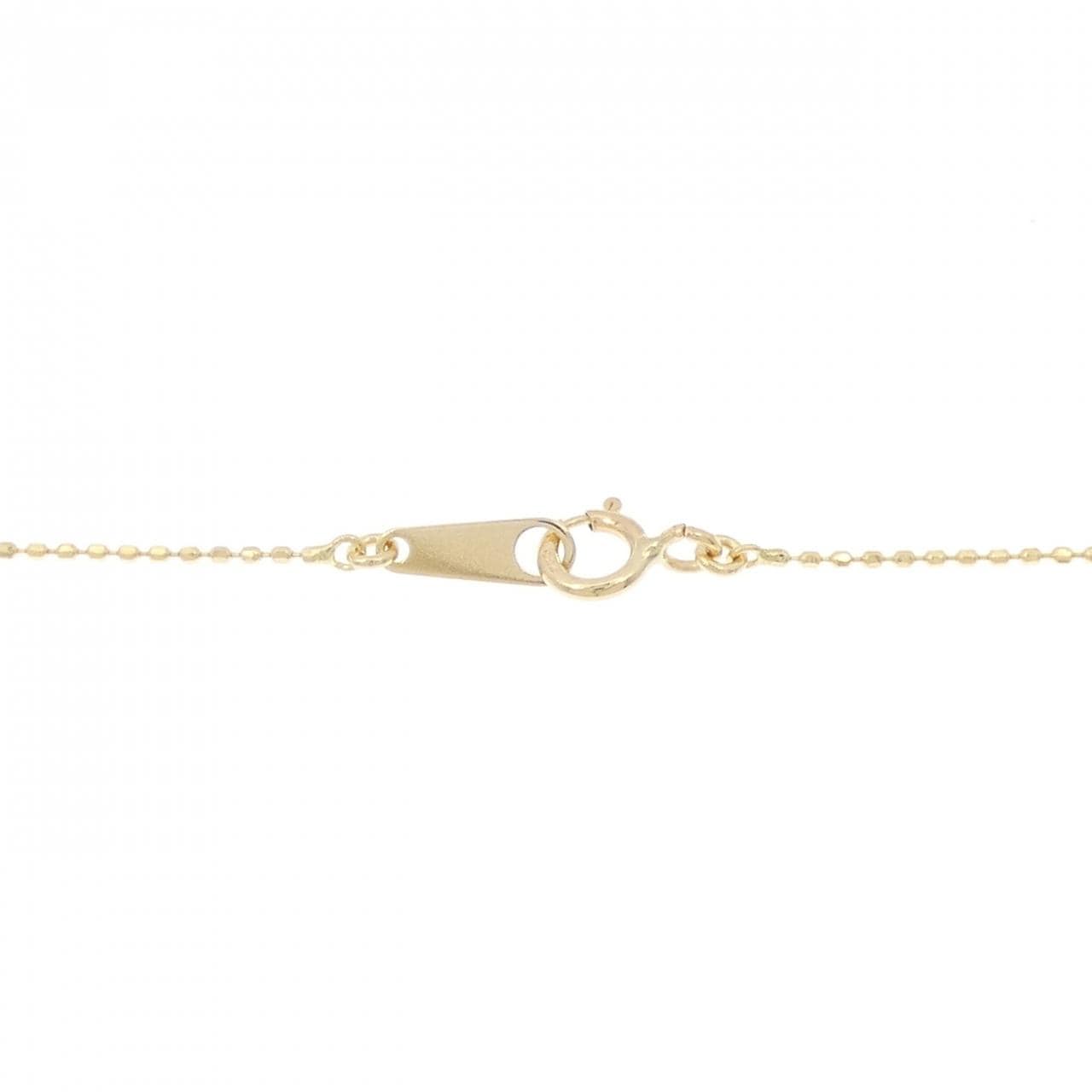 K18YG ソリティア ダイヤモンド ネックレス 0.17CT