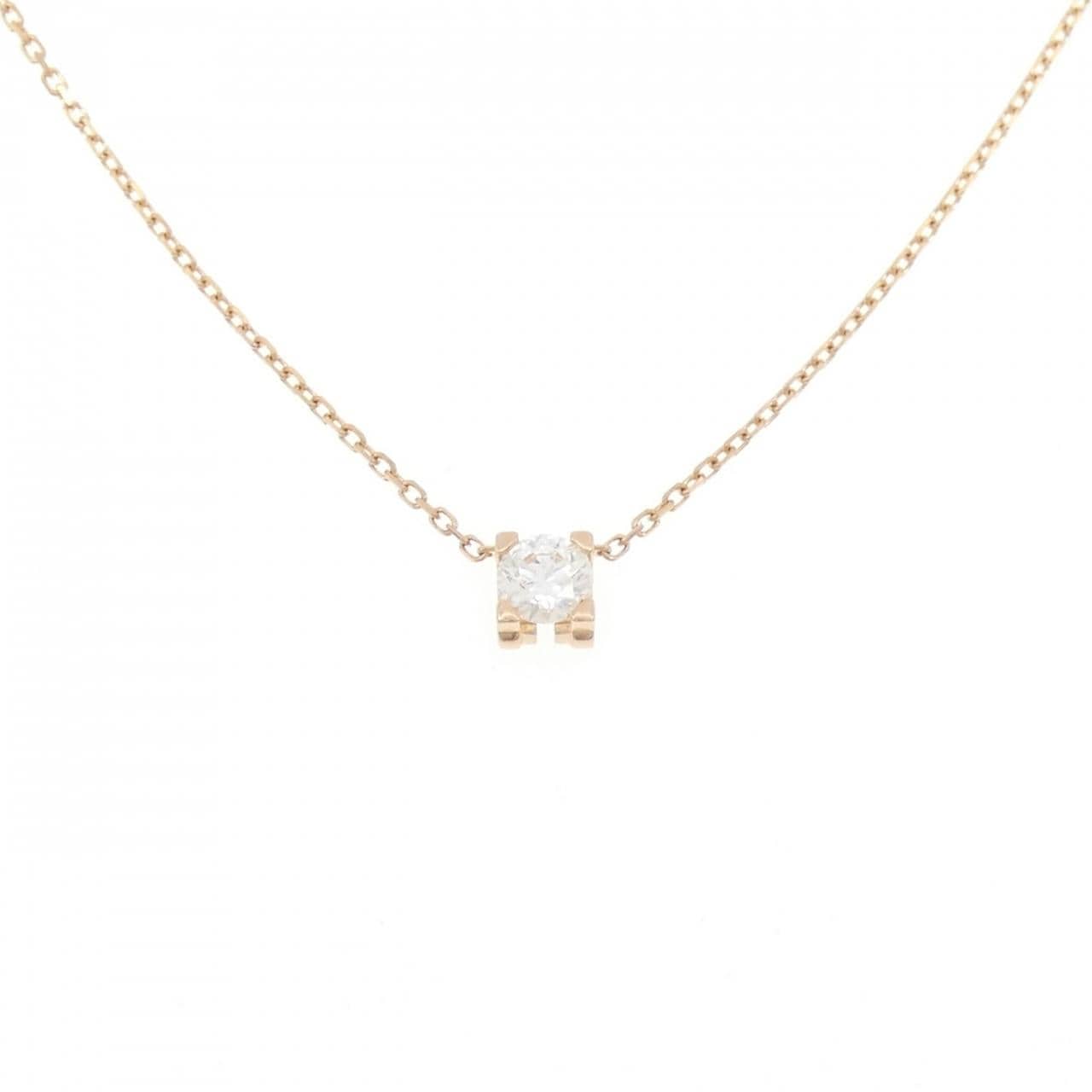カルティエ Cドゥ カルティエ ネックレス 0.27CT G VVS1 VG
