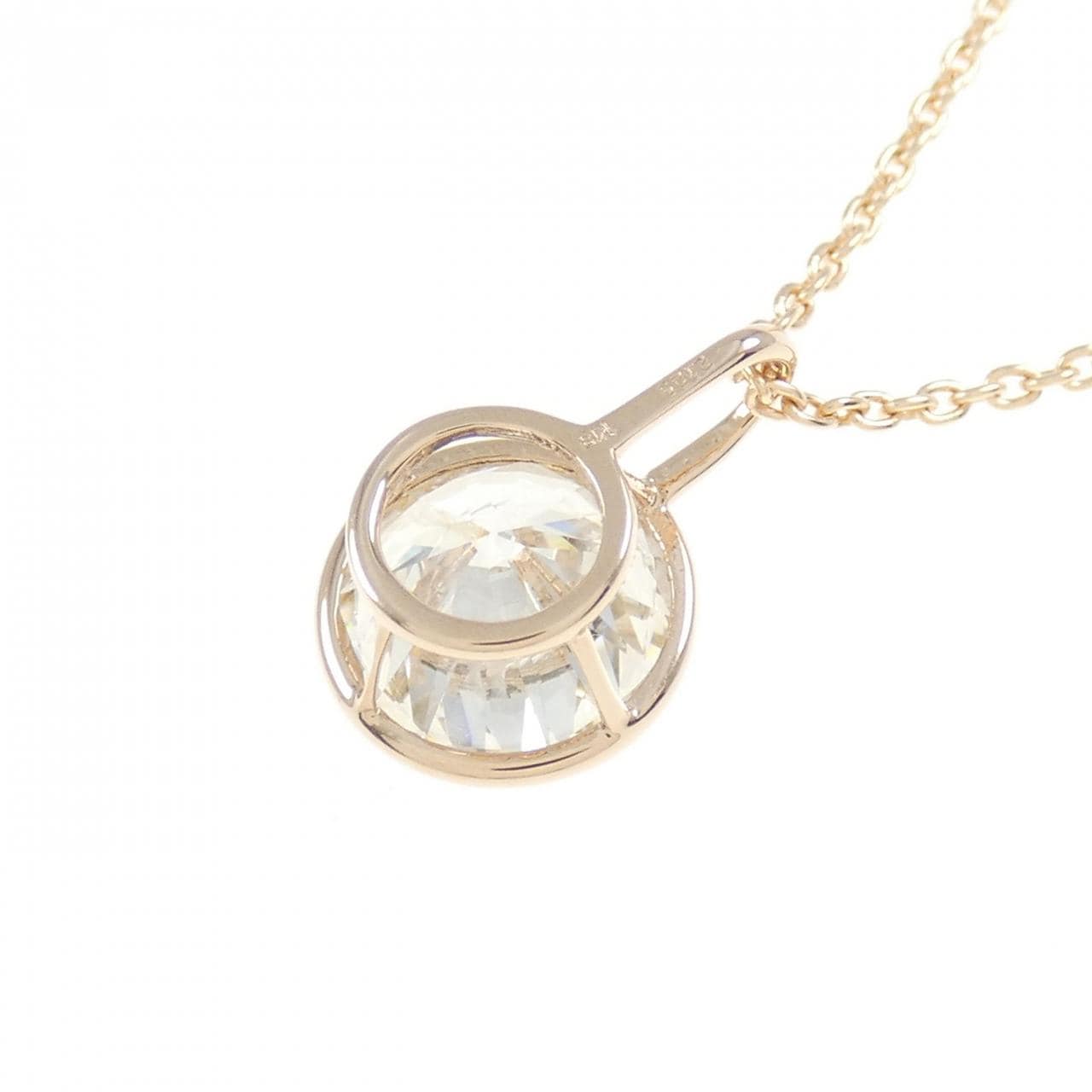 [Remake] K18PG Diamond Necklace 2.129CT VLB I1 Good