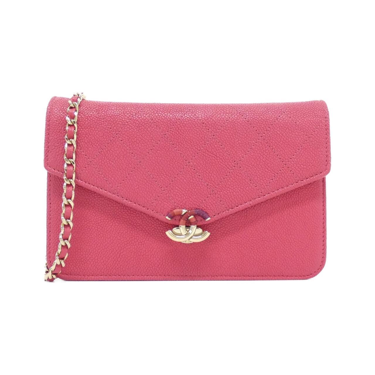 シャネル 84410 チェーンウォレット