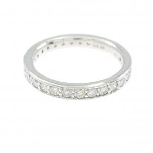 K14WG フルエタニティ ダイヤモンド リング 0.72CT