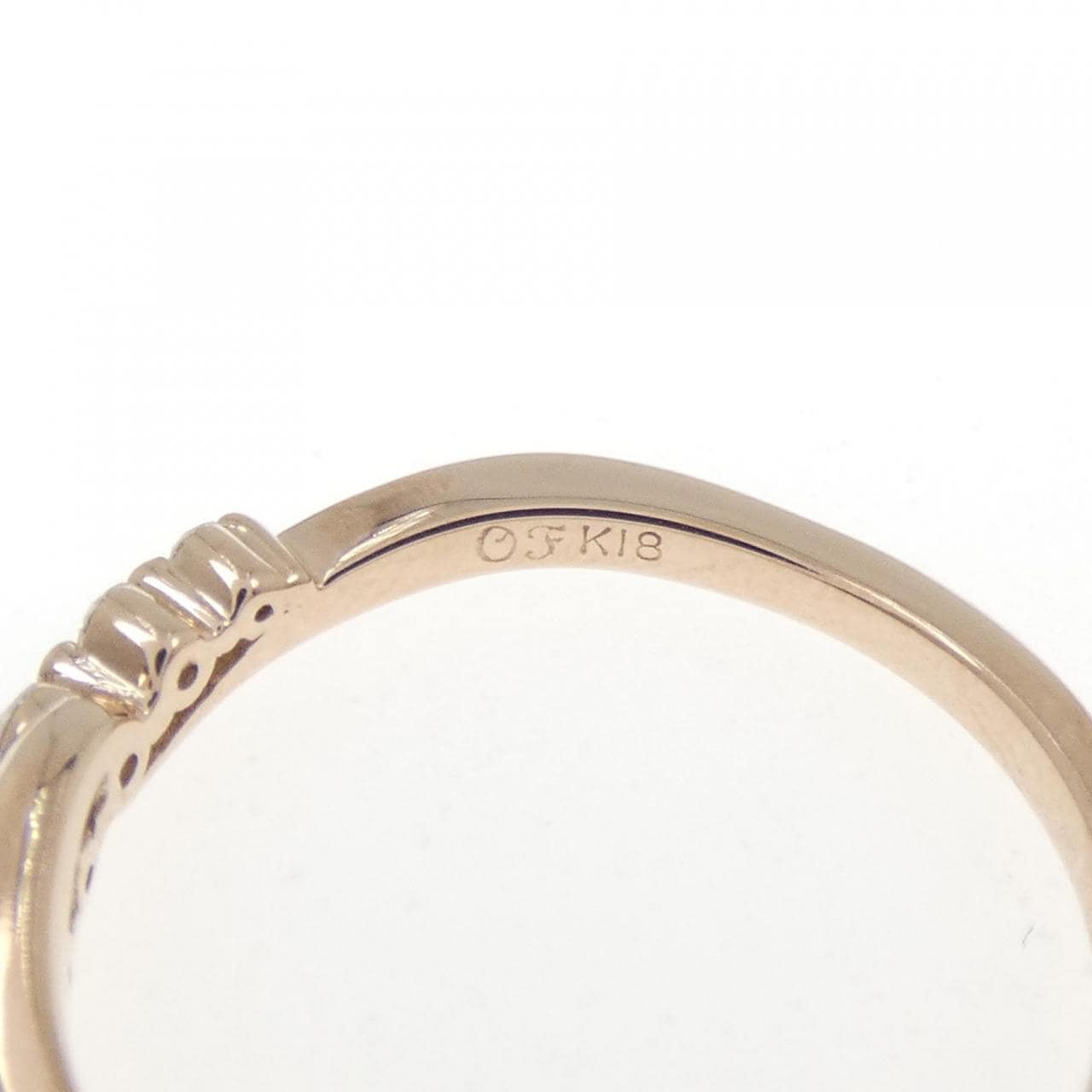 オレフィーチェ ダイヤモンド リング 0.08CT