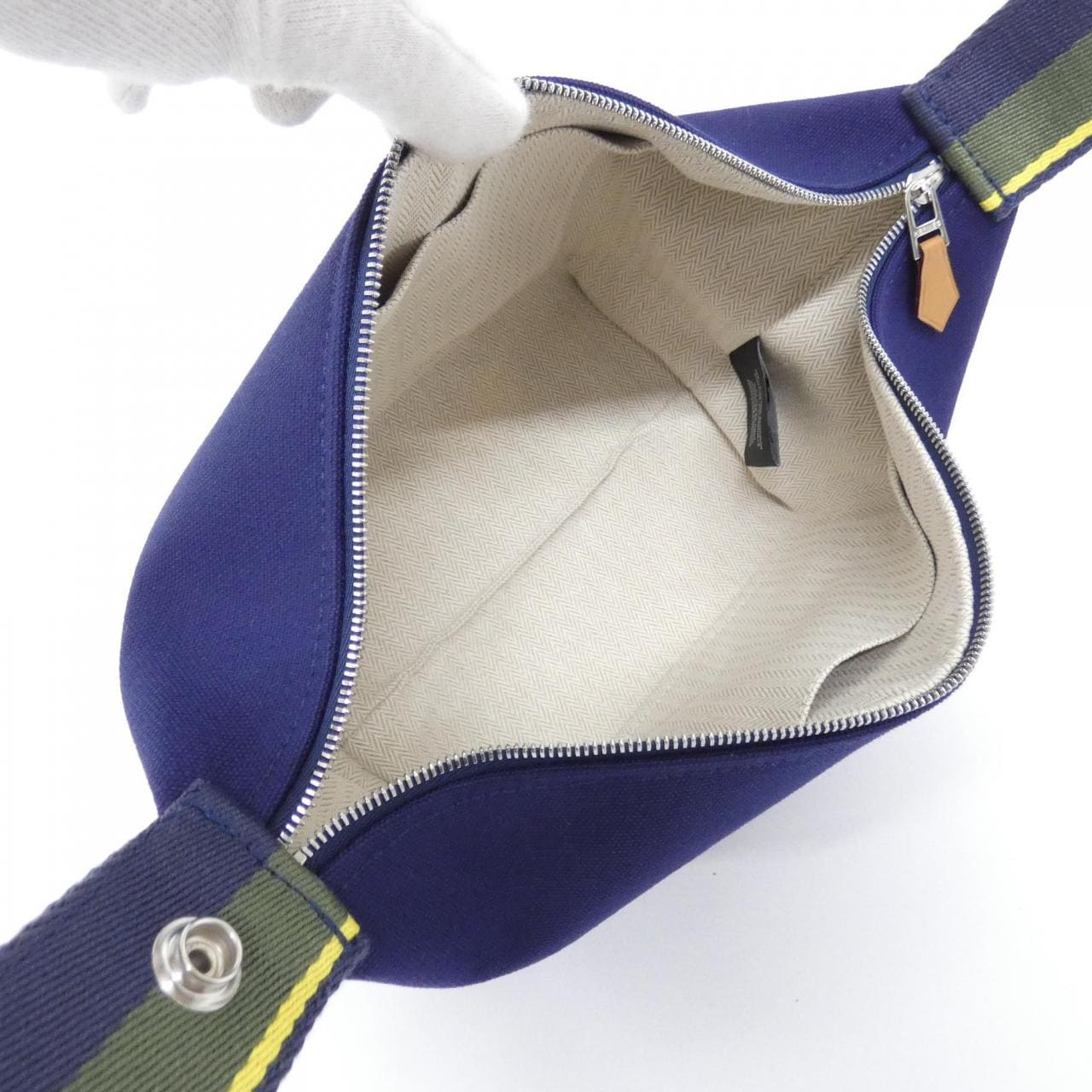 エルメス H PAVILLON ブリッド ア ブラック PM 104346M ポーチ