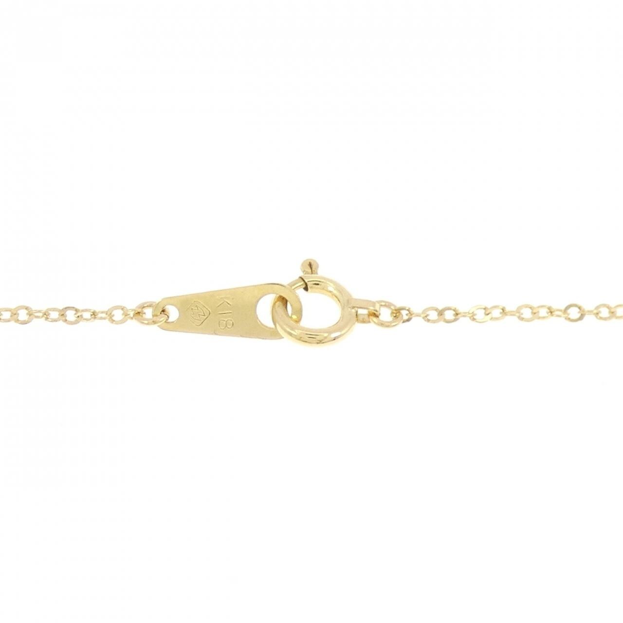K18YG ダイヤモンド ネックレス 0.25CT