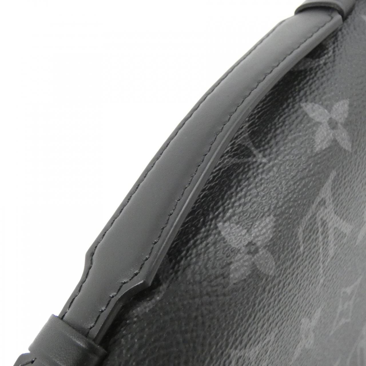 LOUIS VUITTON Monogram Eclipse拉链XL M61698 钱包