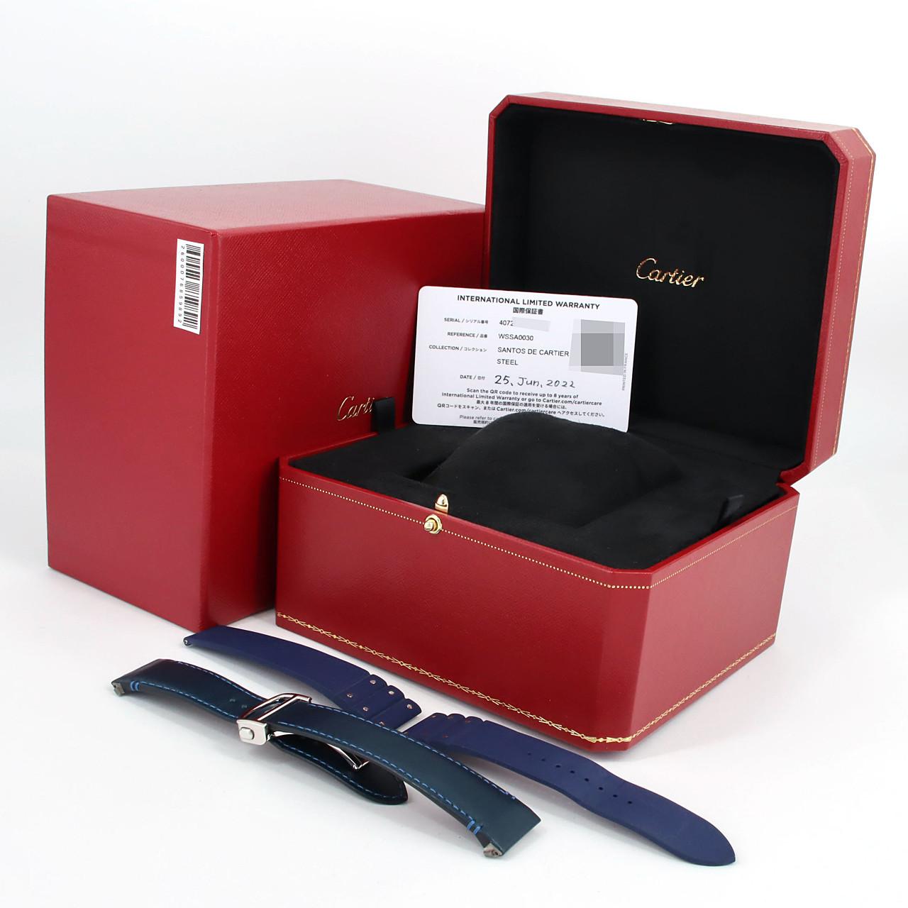 Cartier Santos de Cartier LM WSSA0030 SS自動上弦