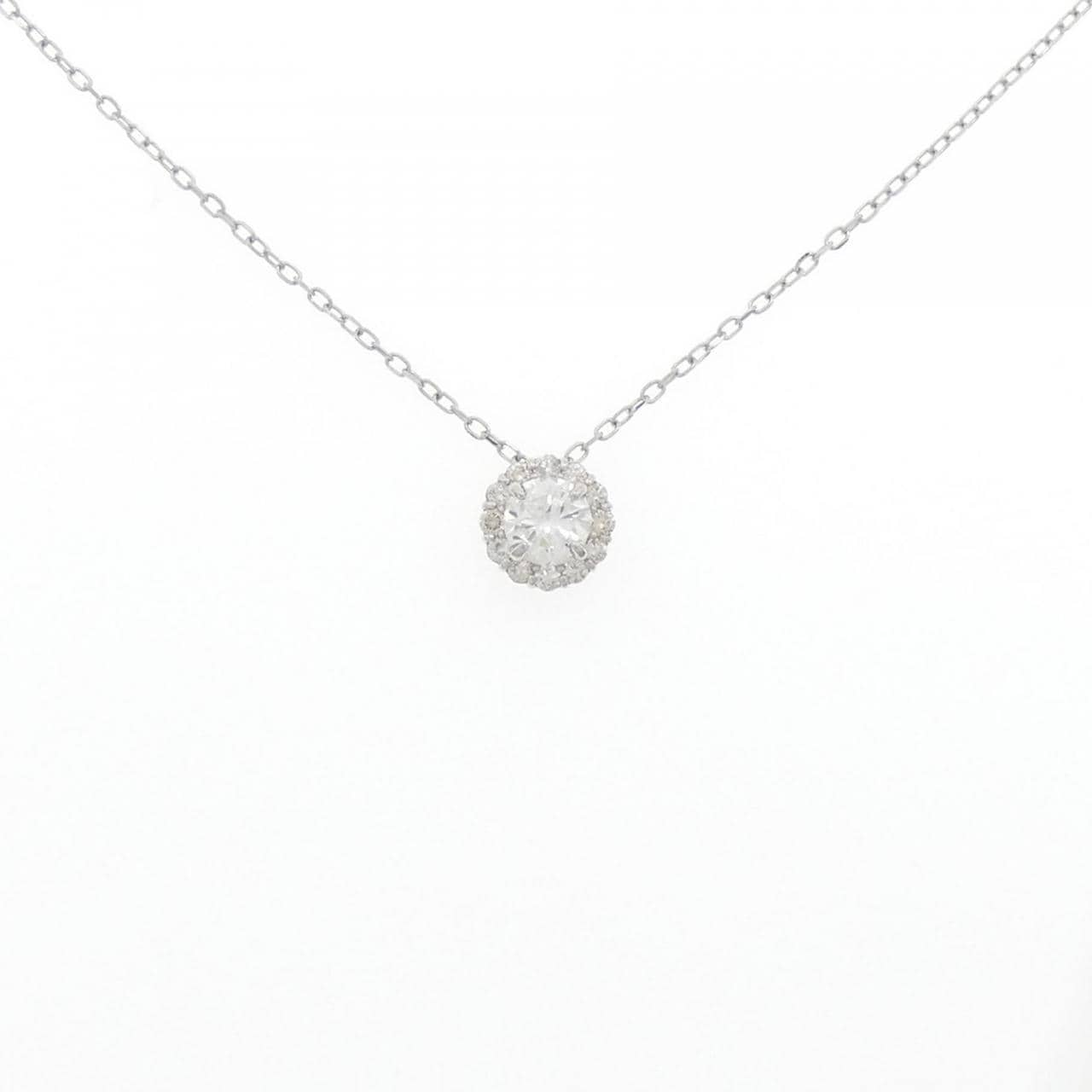 [BRAND NEW] PT Diamond Necklace 0.320CT