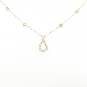 K18YG ダイヤモンド ネックレス 1.04CT