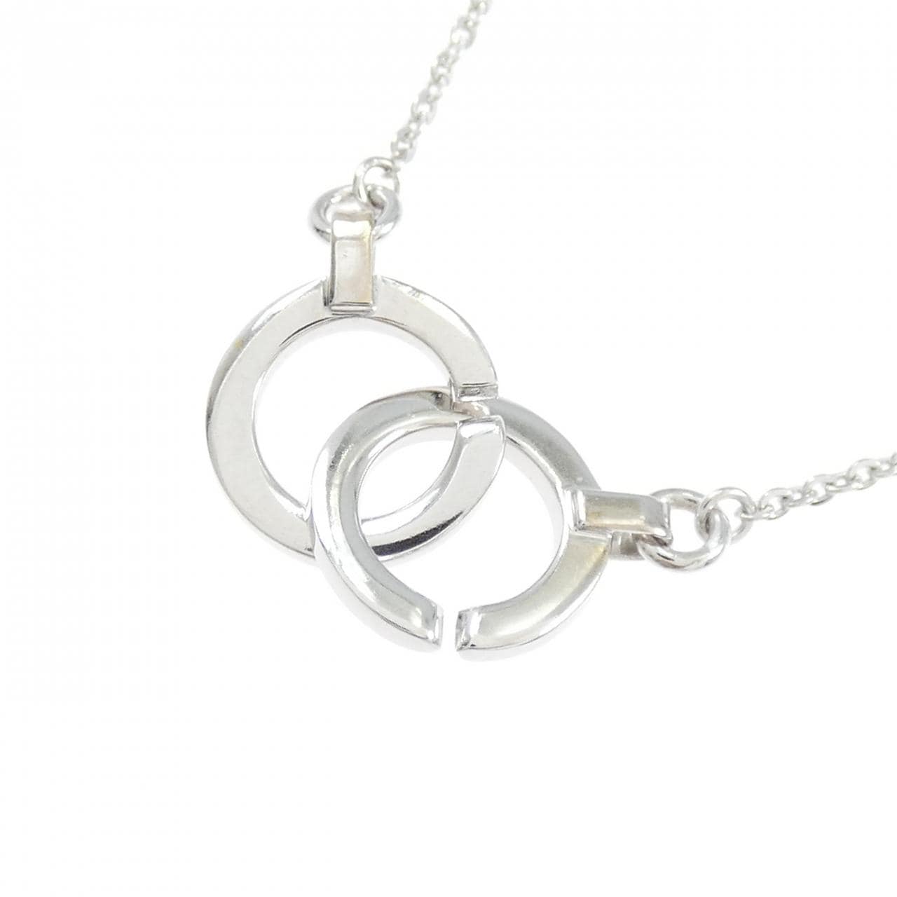 K18WG ネックレス