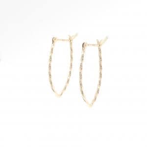 アガット K10YG ピアス