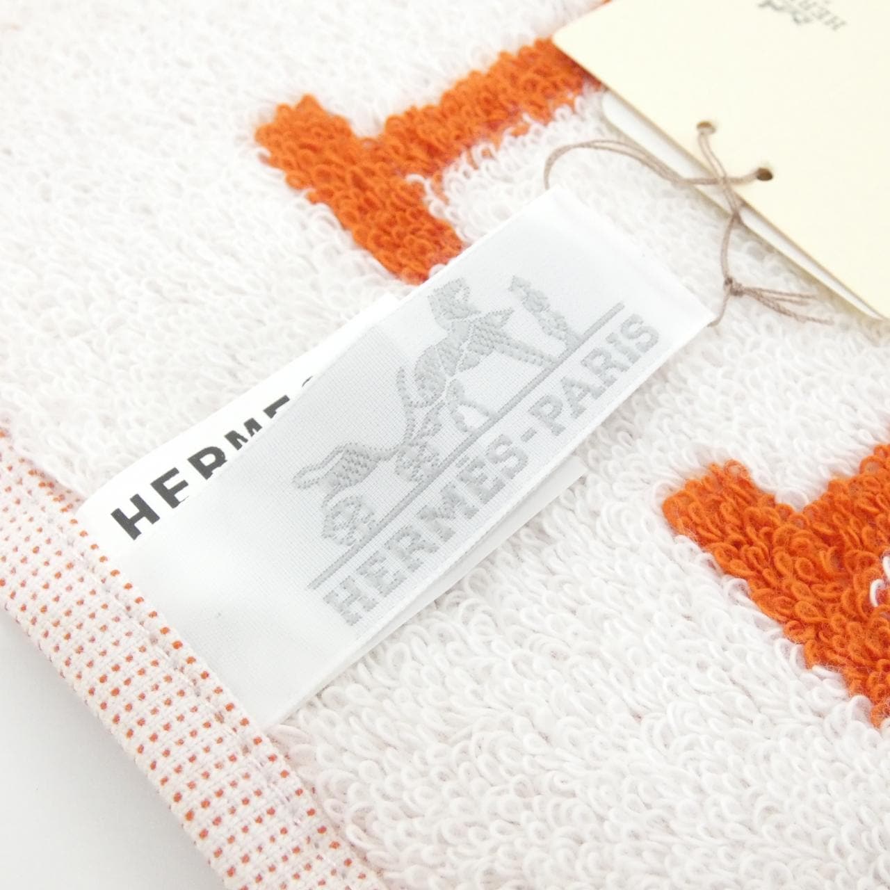 【未使用品】エルメス Aアヴァロン サマルカンド 34×34 102301M タオル
