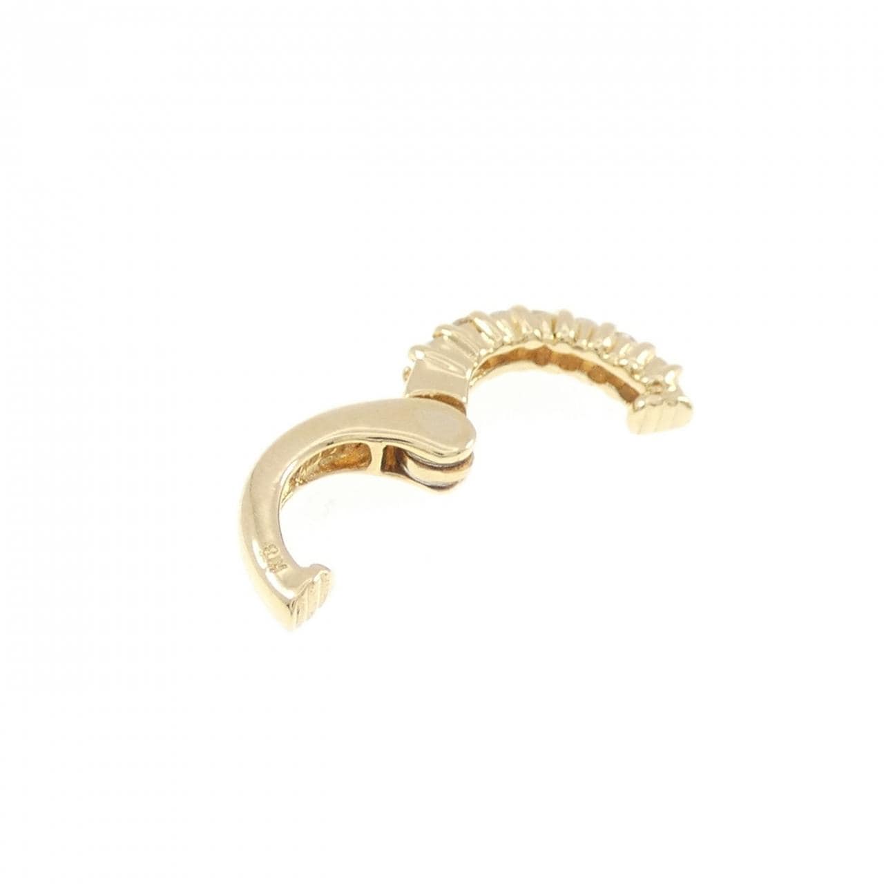 K18YG ダイヤモンド イヤリング 0.10CT 片耳