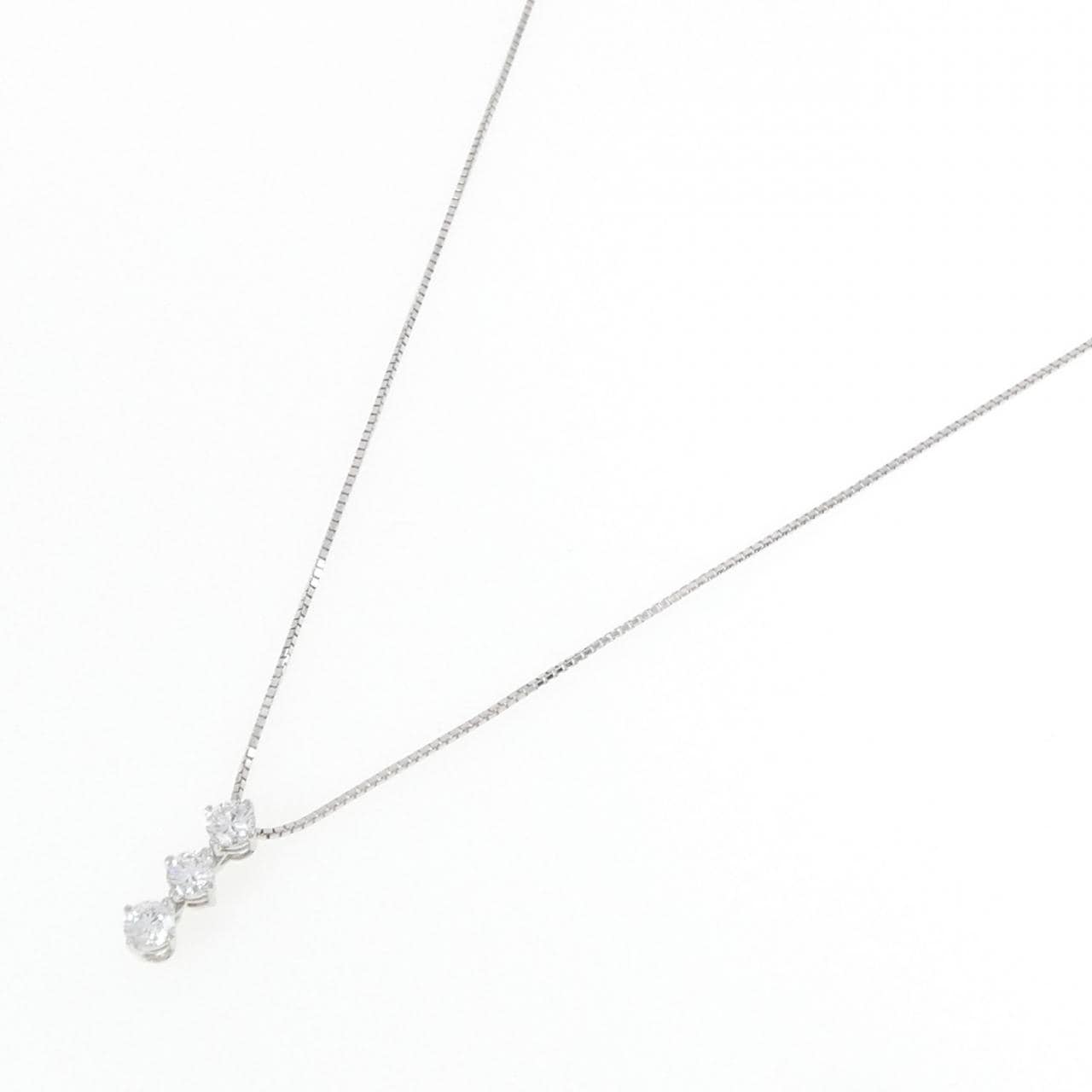 トリロジー ダイヤモンド ネックレス 1.015CT