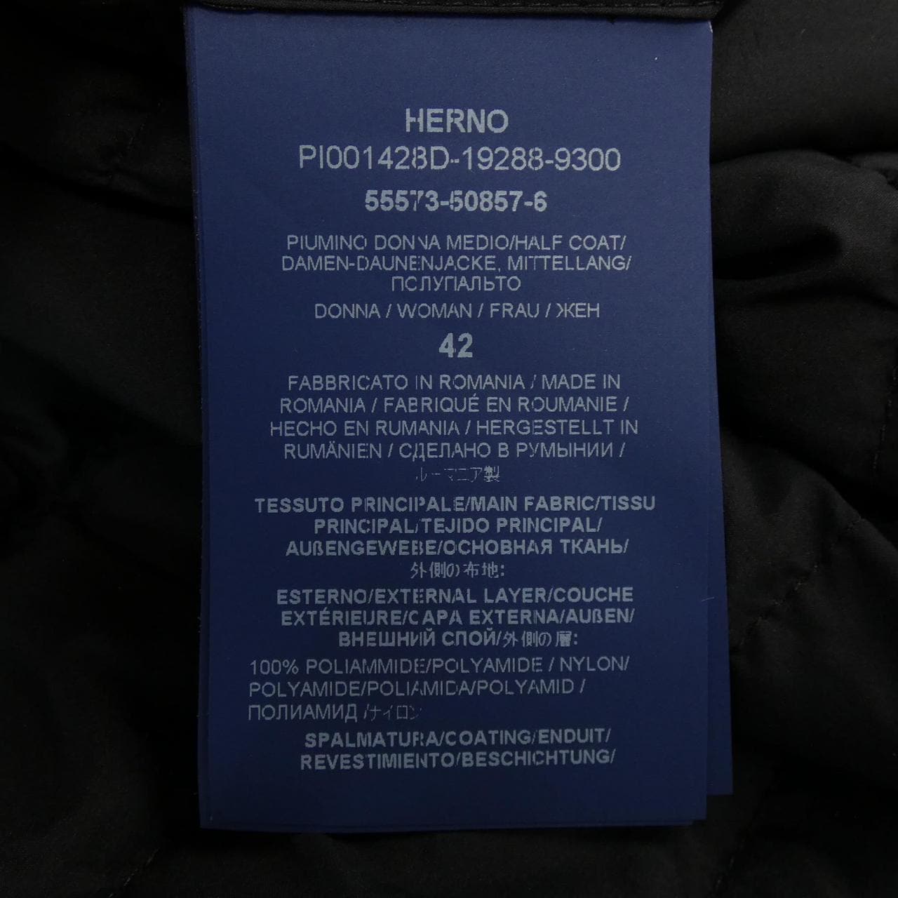 Herno down jacket