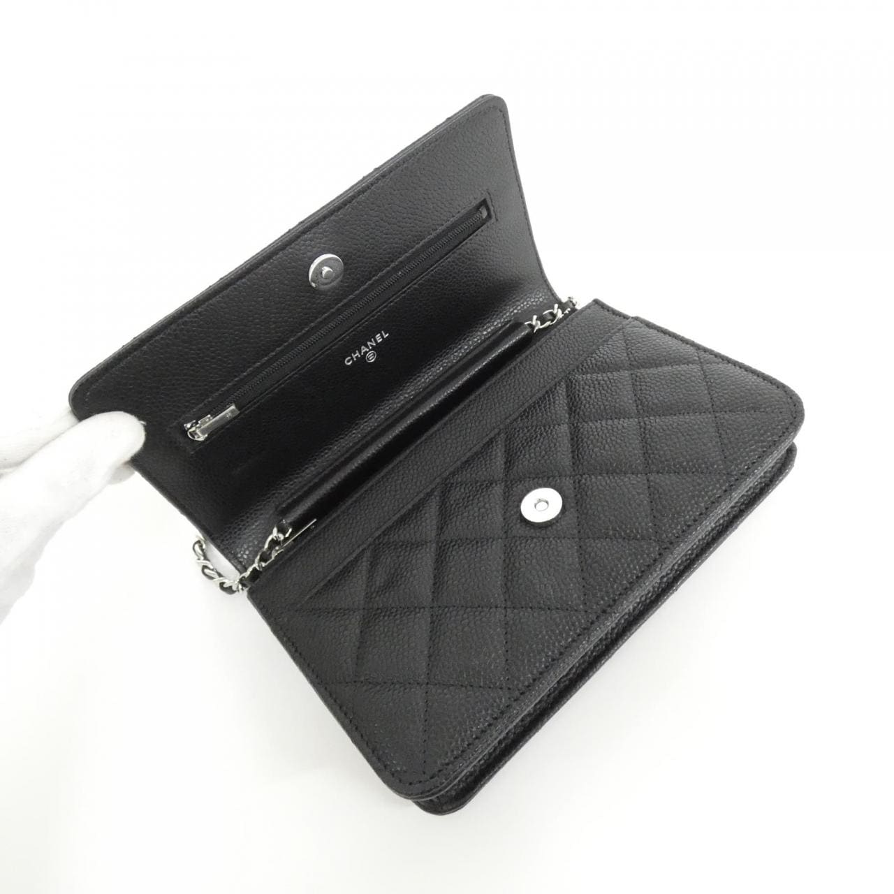 シャネル タイムレスクラシック ライン AP0250 チェーンウォレット