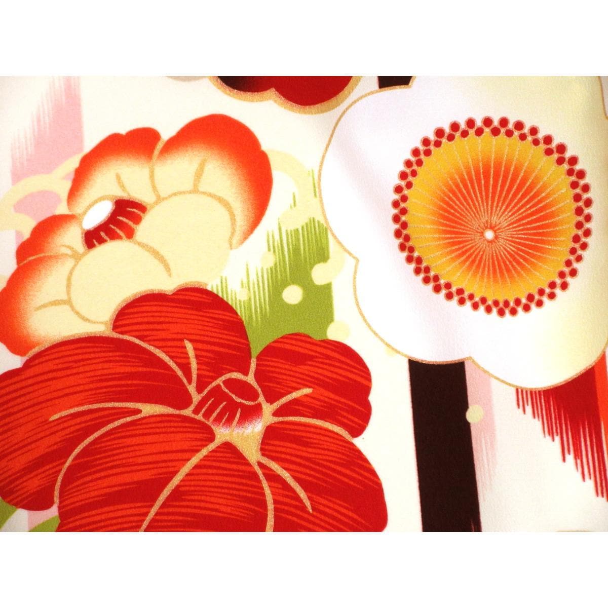 化繊　二尺袖　ショート丈　ＪＡＰＡＮ　ＳＴＹＬＥ