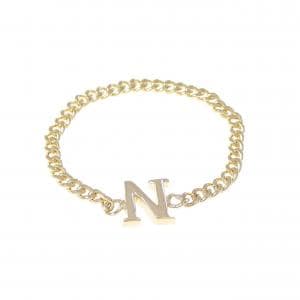 K18YG イニシャルN リング