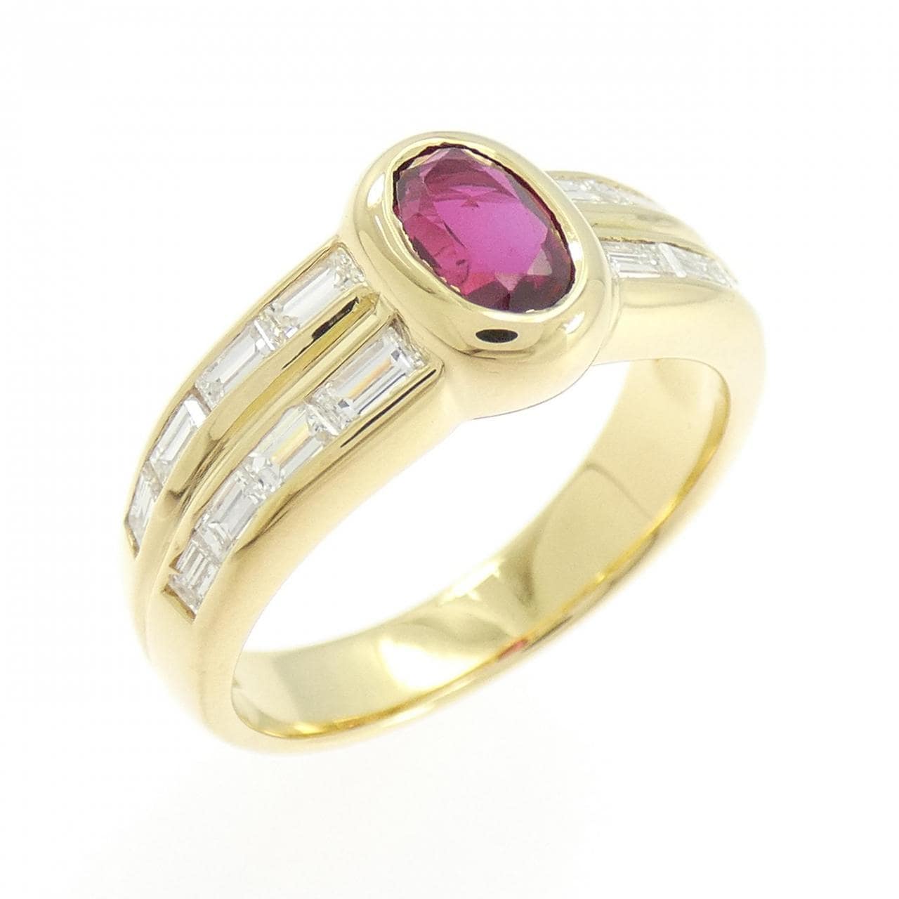 750YG ルビー リング